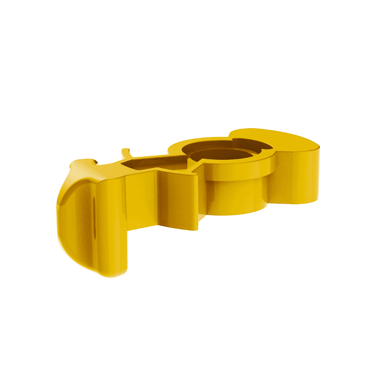 Candy Color Plastic Splitter Button For Eaton Fuller 15 Speed Shifter-Electric Yellow - Thumbnail 2