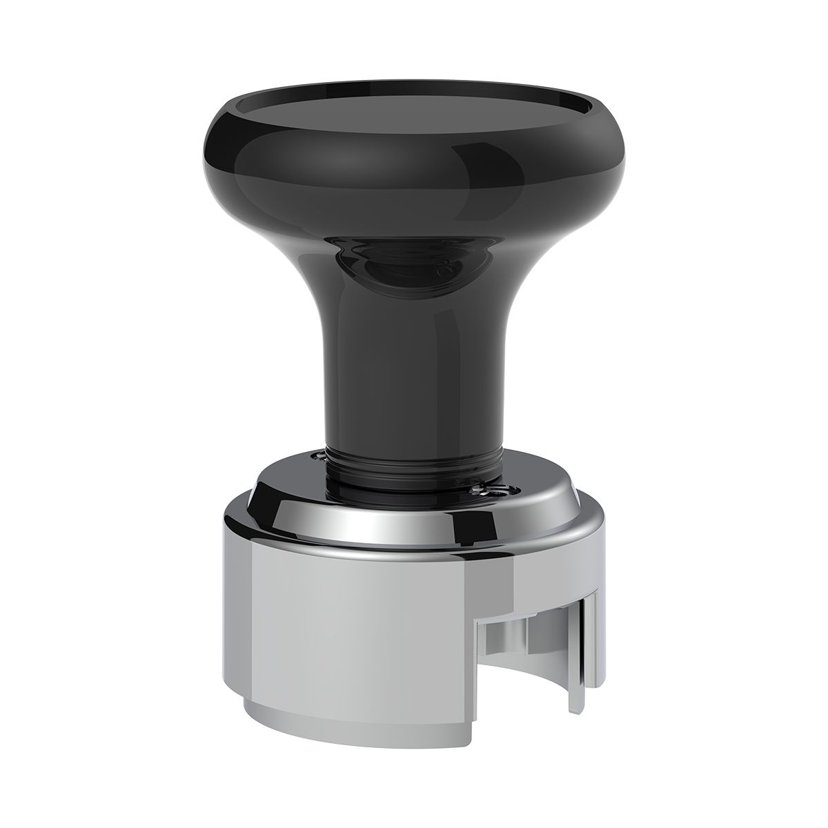 Thread-On Gearshift Knob & Adapter For Eaton Fuller Style 13/15/18 Shifter - Black