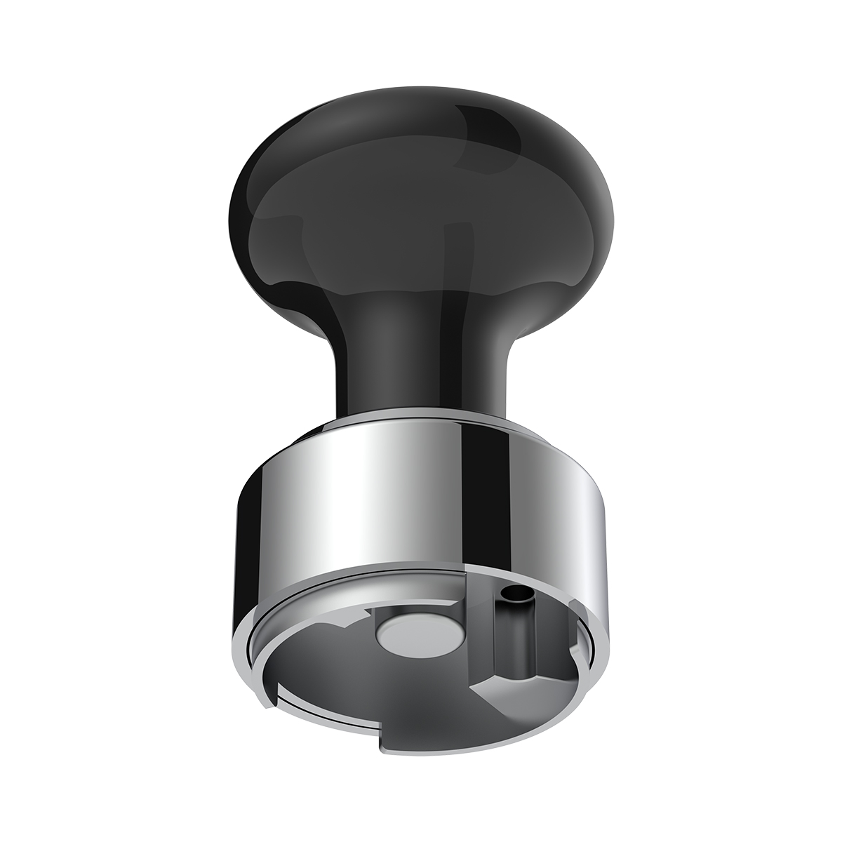 Thread-On Gearshift Knob With 9/10 Speed Adapter & USA Flag Sticker - Black - Thumbnail 3