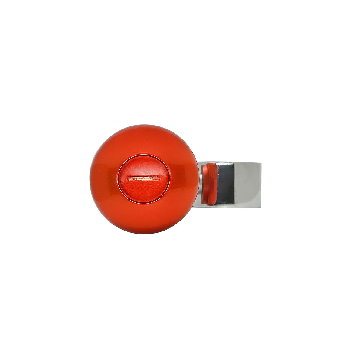 Heavy Duty Steering Wheel Spinner - Cadmium Orange - Thumbnail 4