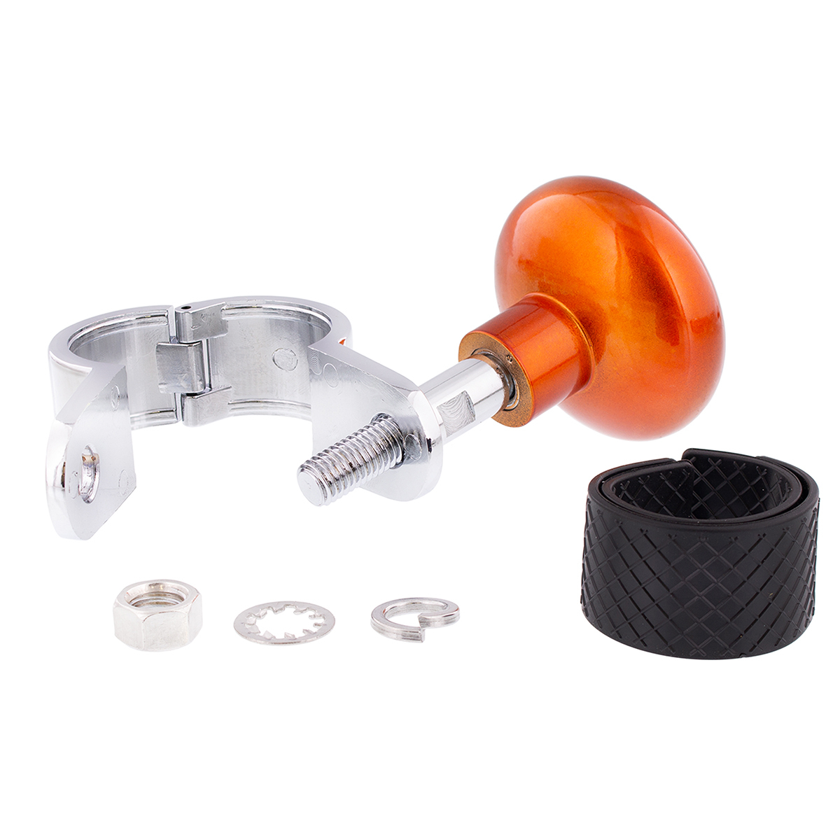 Heavy Duty Steering Wheel Spinner - Cadmium Orange - Thumbnail 7