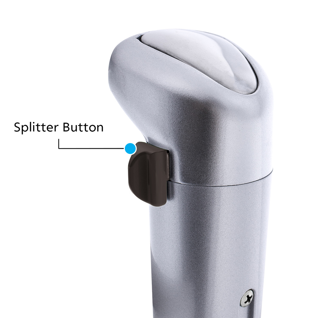 Candy Color Plastic Splitter Button For Eaton Fuller 15 Speed Shifter-Matte Black - Thumbnail 7