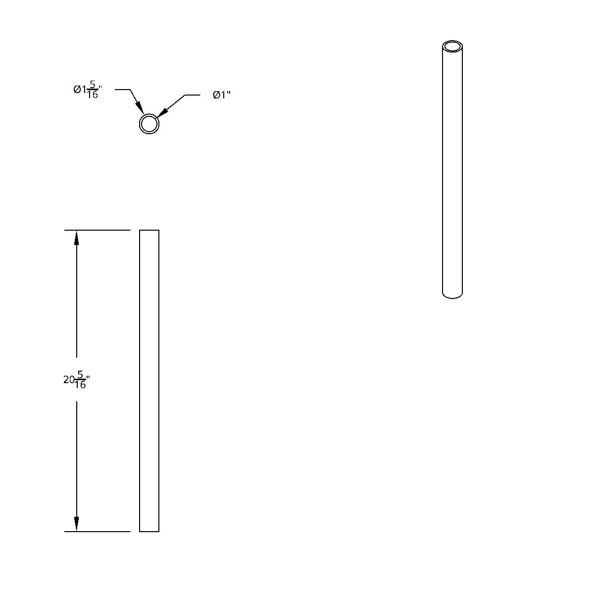 20.5" Driver Assist Grab Bar Cover - Black Engineered Leather - Thumbnail 3