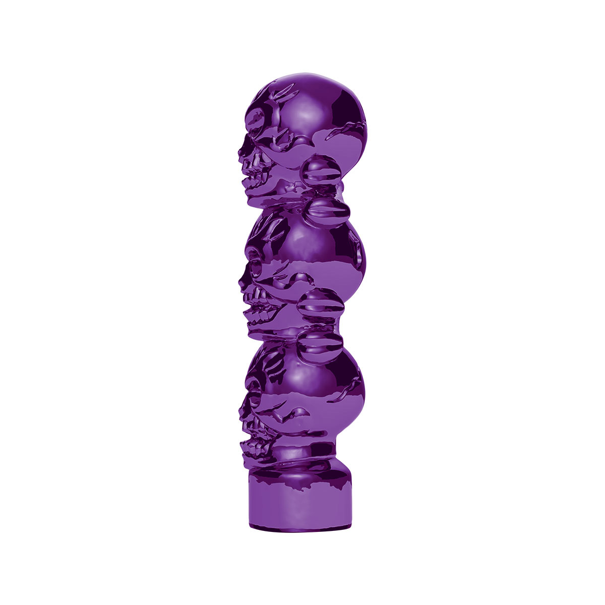 1/2"-13 Thread-On 3 Skull Candy Color Shift Knob-Candy Purple - Thumbnail 3