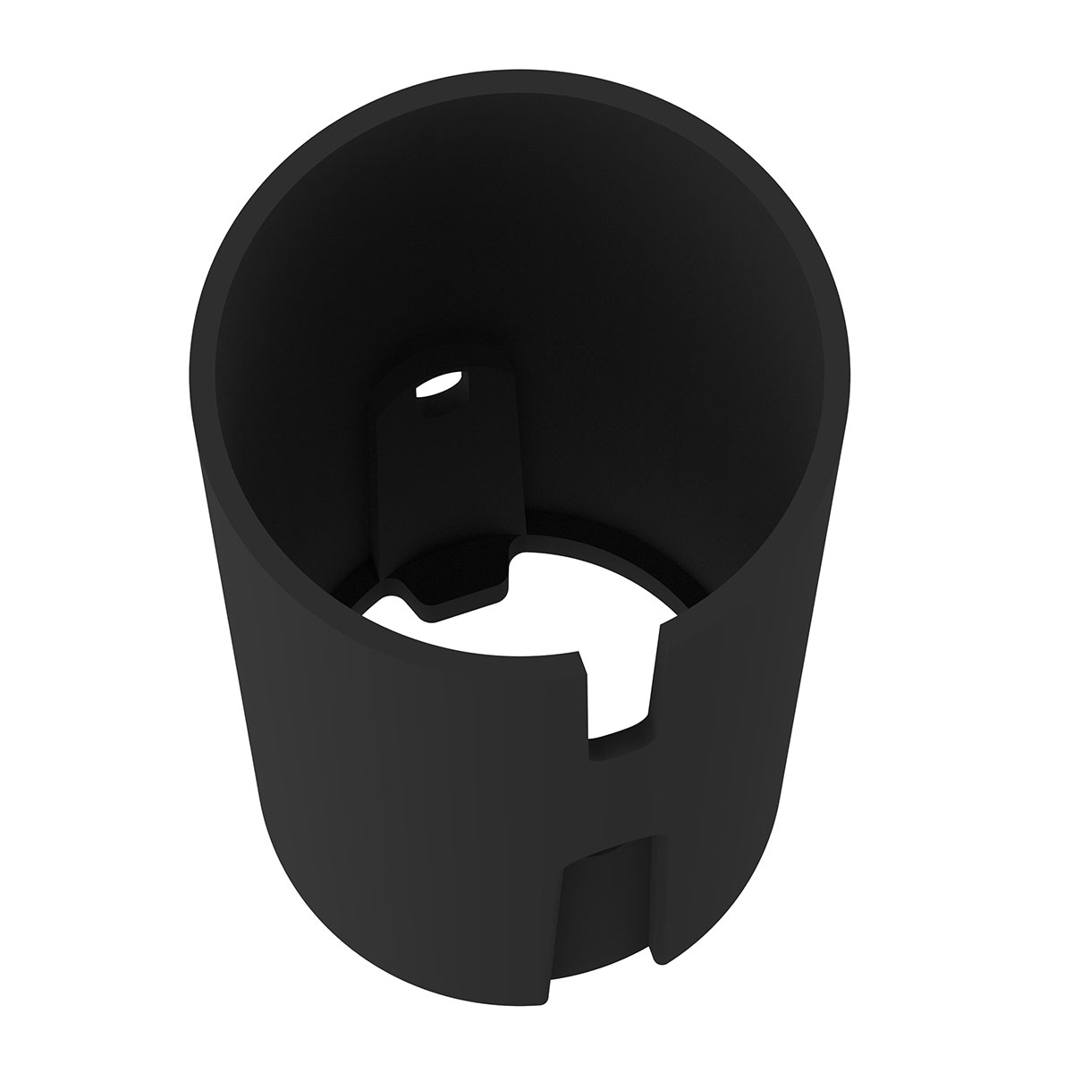 Plastic Lower Gearshift Knob Cover - Matte Black - Thumbnail 2
