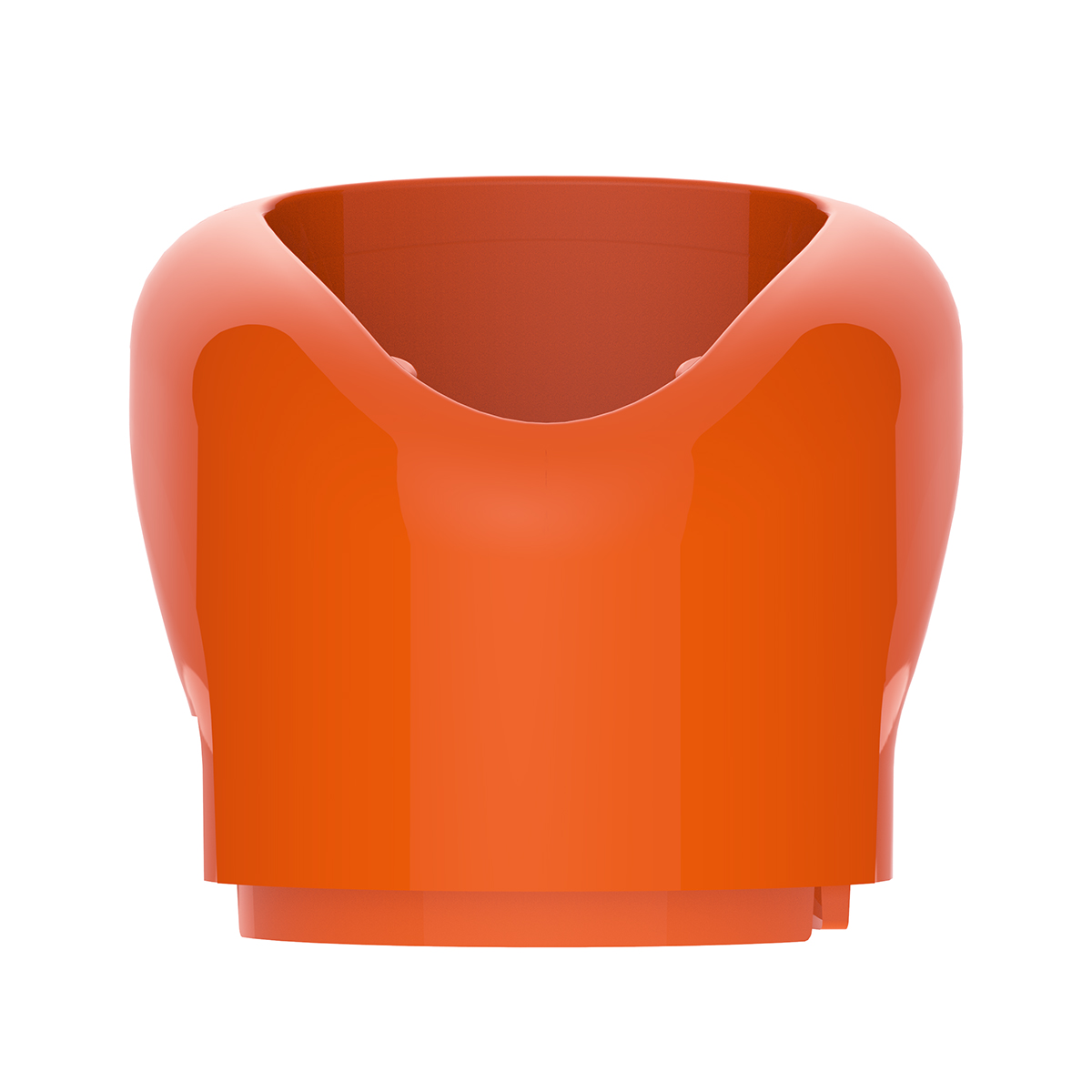 13/15/18 Speed Eaton-Fuller Style Gearshift Knob - Cadmium Orange - Thumbnail 2