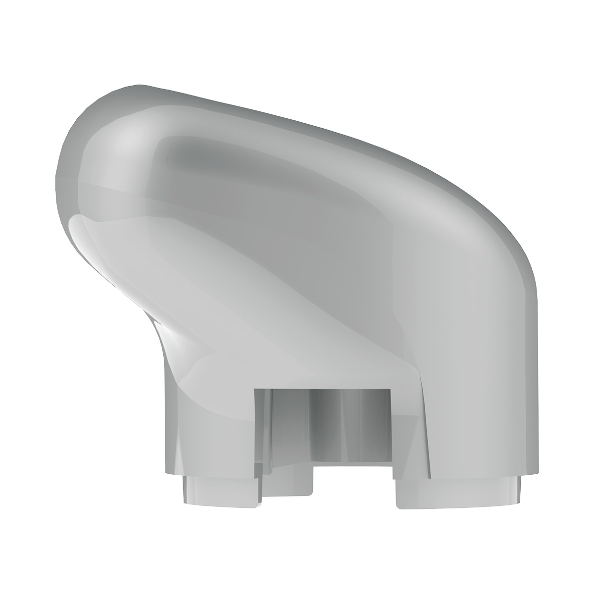 13/15/18 Speed Eaton-Fuller Style Gearshift Knob - Liquid Silver - Thumbnail 3