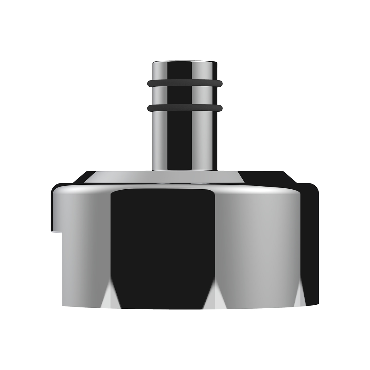 7/16" Top Gearshift Mounting Adapter For Eaton-Fuller 13/15/18 Speed Shifters - Chrome (Bulk) - Thumbnail 3