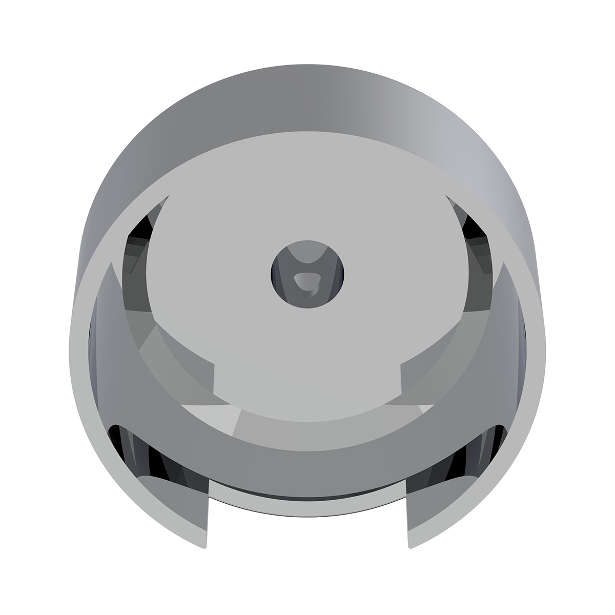 7/16" Top Gearshift Mounting Adapter For Eaton-Fuller 13/15/18 Speed Shifters - Chrome (Bulk) - Thumbnail 4