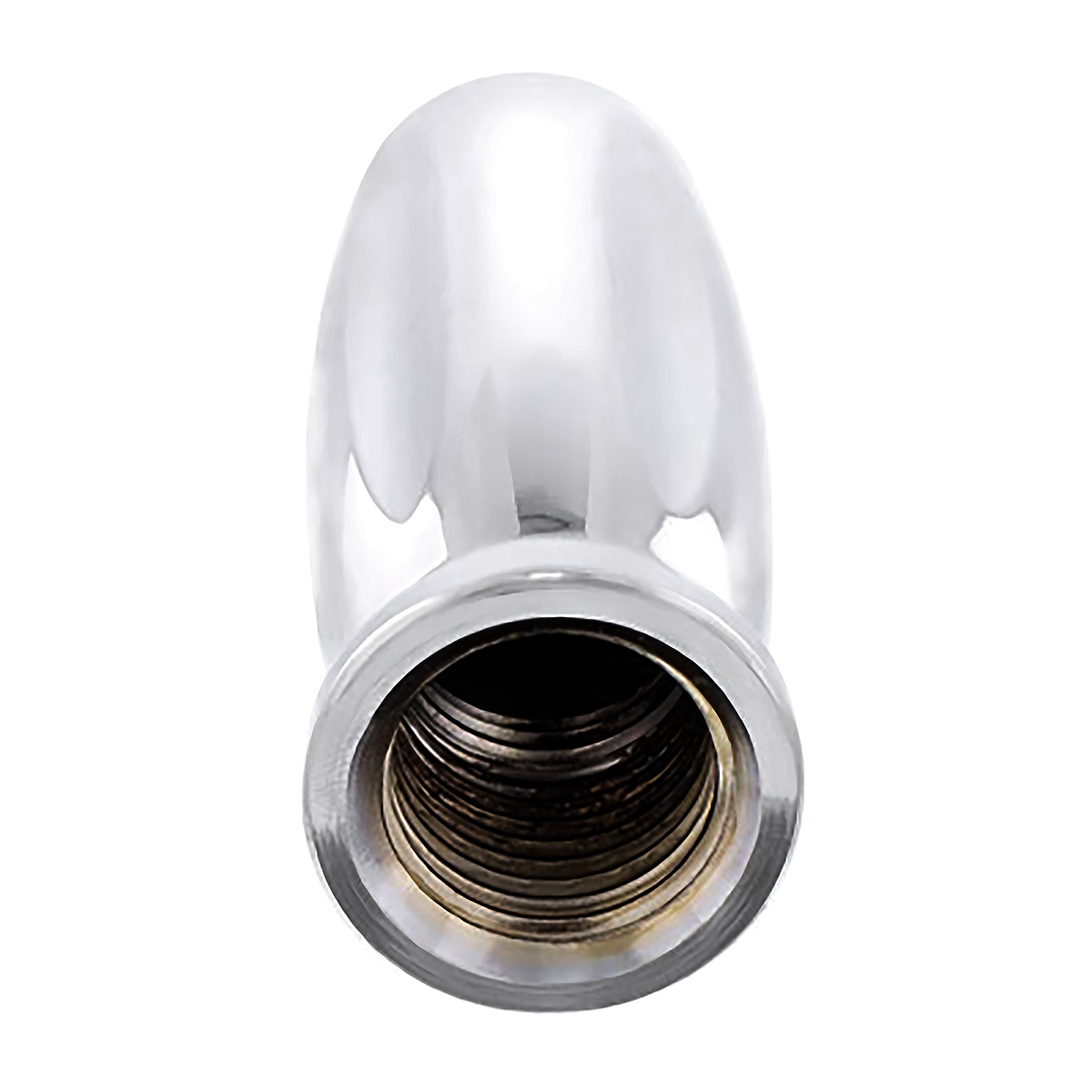 M30X3.5 Thread-On Vegas Style Gearshift Knob With 13/15/18 Speed Adapter - Chrome/Vertical - Thumbnail 4