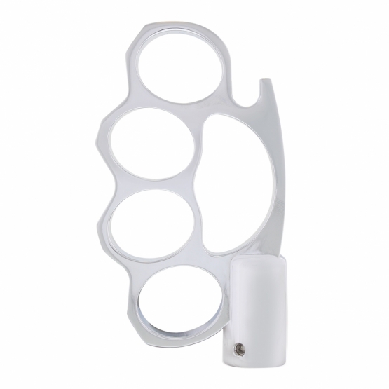 Knuckle Style Gearshift Knob - Chrome - Thumbnail 2