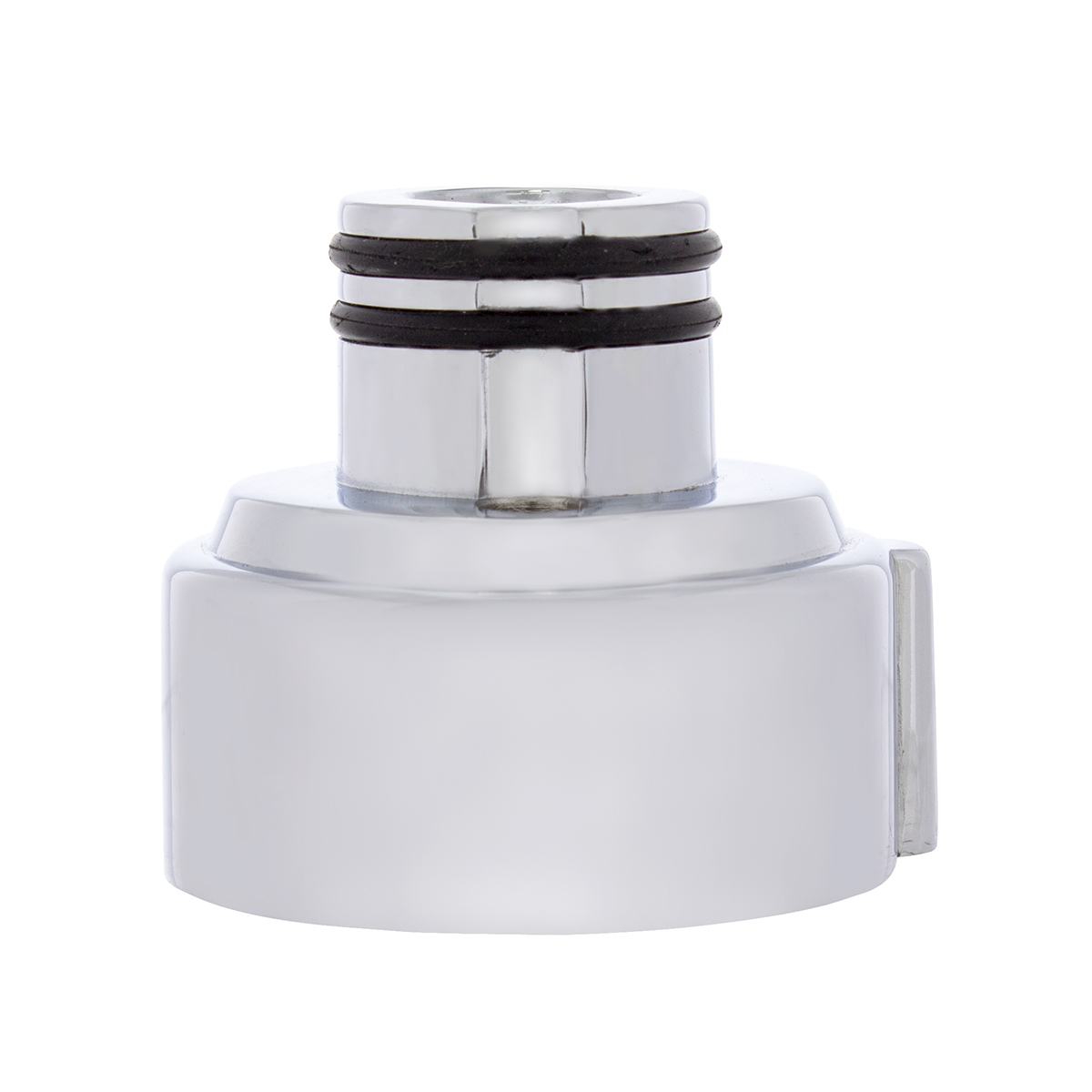 Gearshift Adapter W/LED Mount For Eaton-Fuller 9/10 Speed - Chrome/Vertical (Bulk) - Thumbnail 2