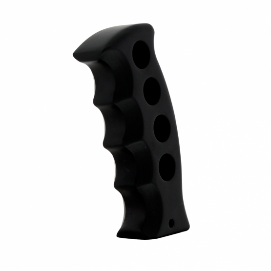 Gatling Style Pistol Grip Gearshift Knob - Black - Thumbnail 2