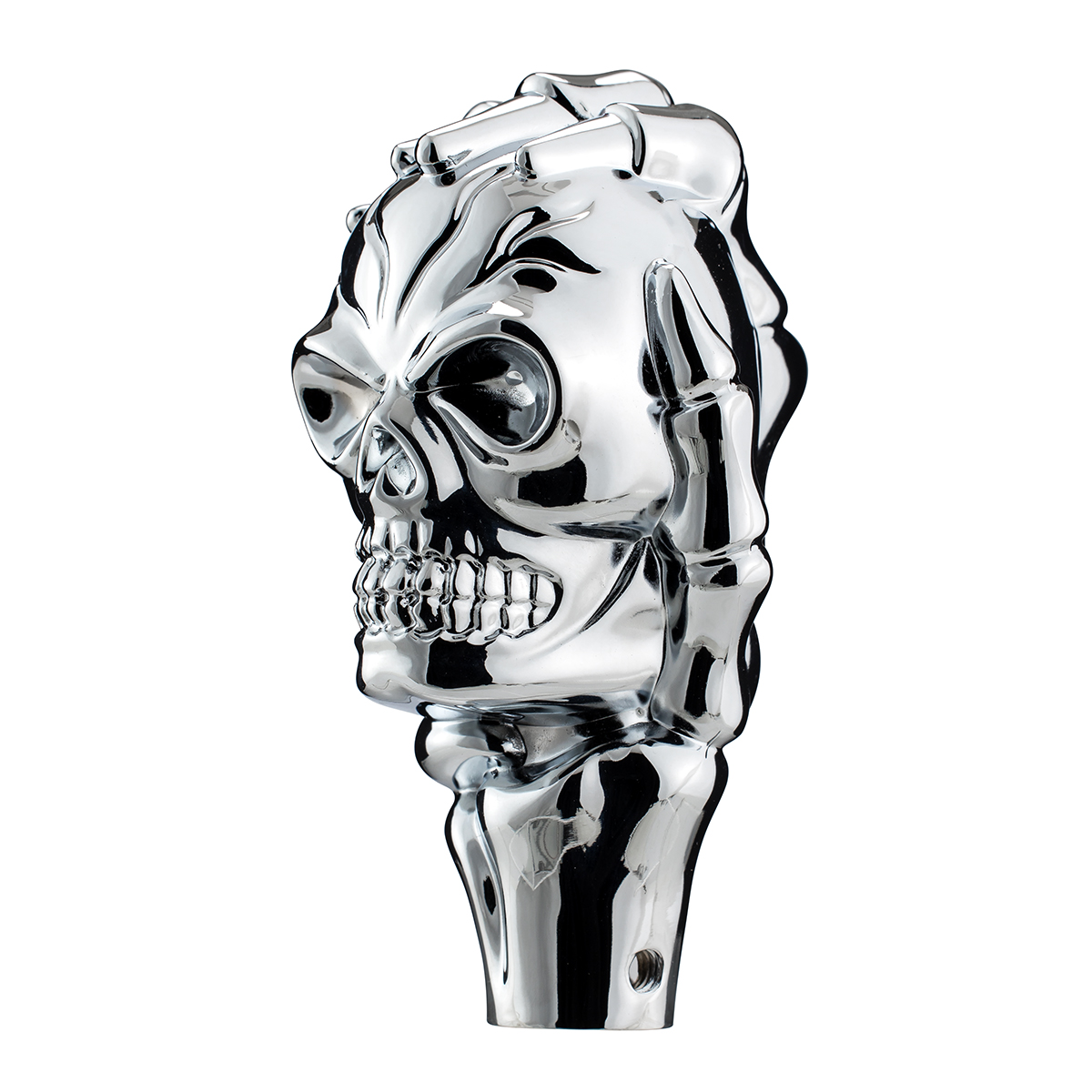 Skull Gearshift Knob - Chrome - Thumbnail 2