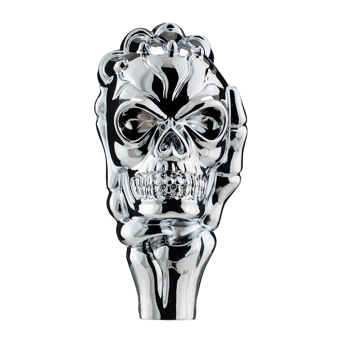 Skull Gearshift Knob - Chrome - Thumbnail 8
