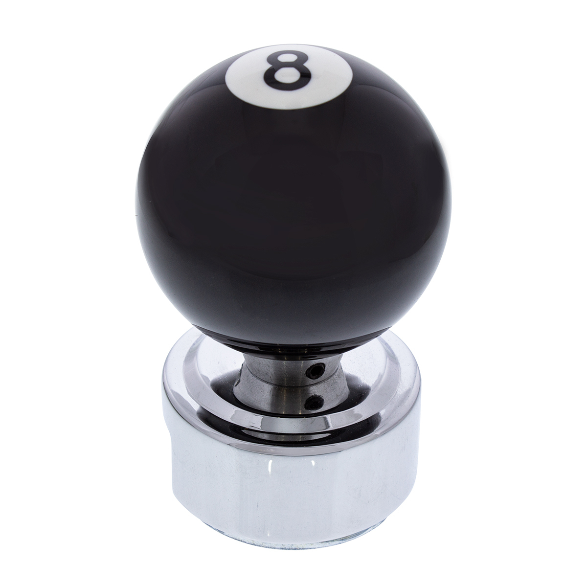 Number 8 Pool Ball Gearshift Knob For 13/15/18 Speed Eaton Style Shifters - Thumbnail 5