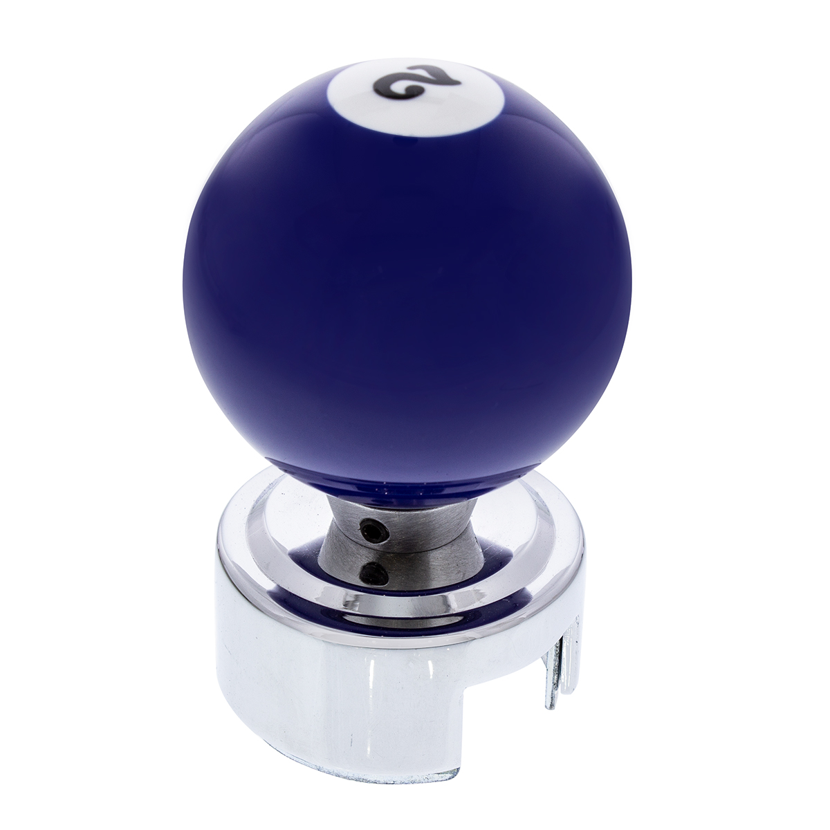 Number 2 Pool Ball Gearshift Knob For 13/15/18 Speed Eaton Style Shifters - Thumbnail 2