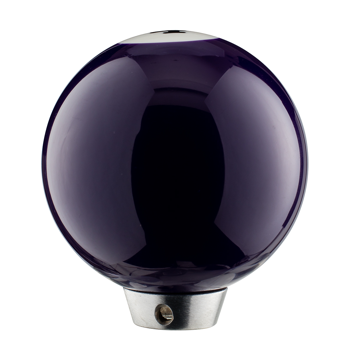 Number 4 Pool Ball Gearshift Knob - Gloss Purple - Thumbnail 2