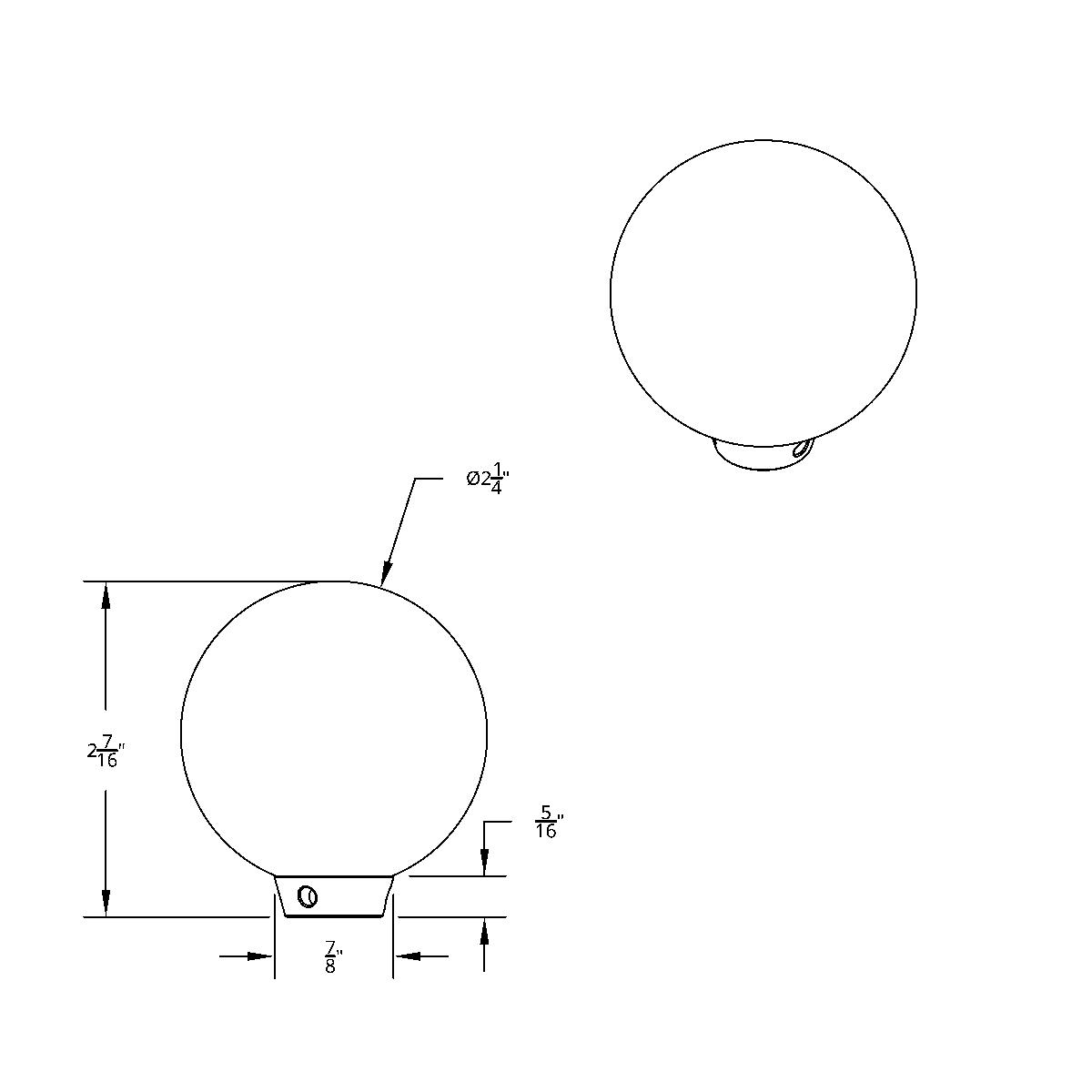 Number 4 Pool Ball Gearshift Knob - Gloss Purple - Thumbnail 5