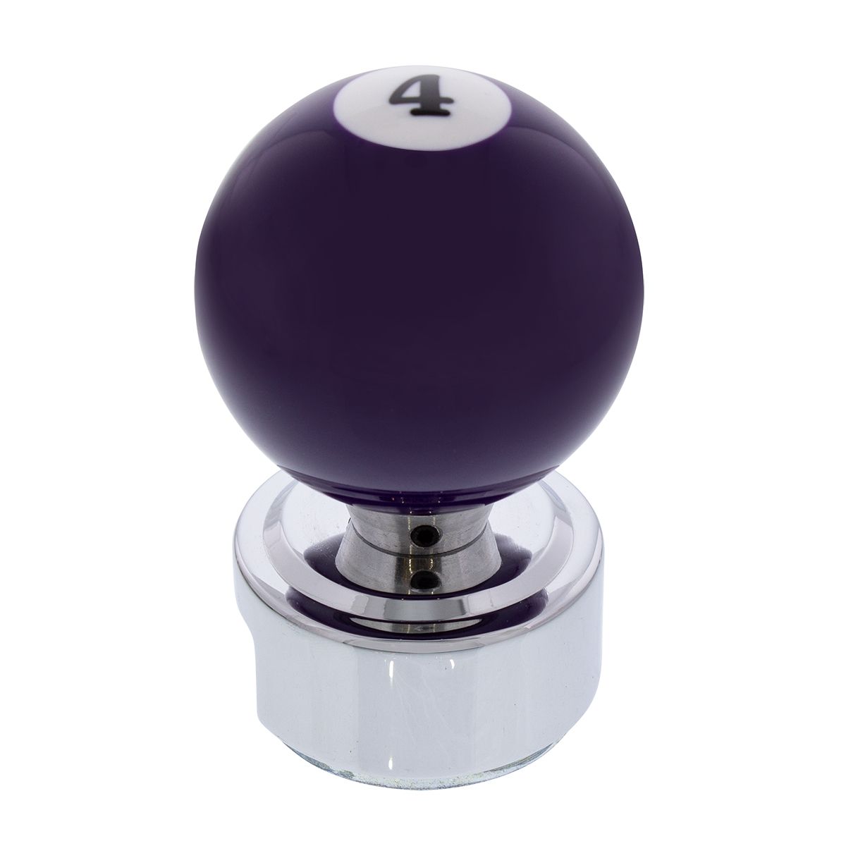 Number 4 Pool Ball Gearshift Knob For 13/15/18 Speed Eaton Style Shifters