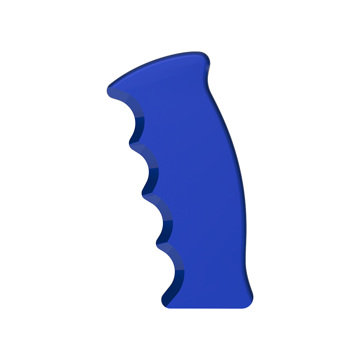 Thread-On Pistol Grip Gearshift Knob - Indigo Blue - Thumbnail 2