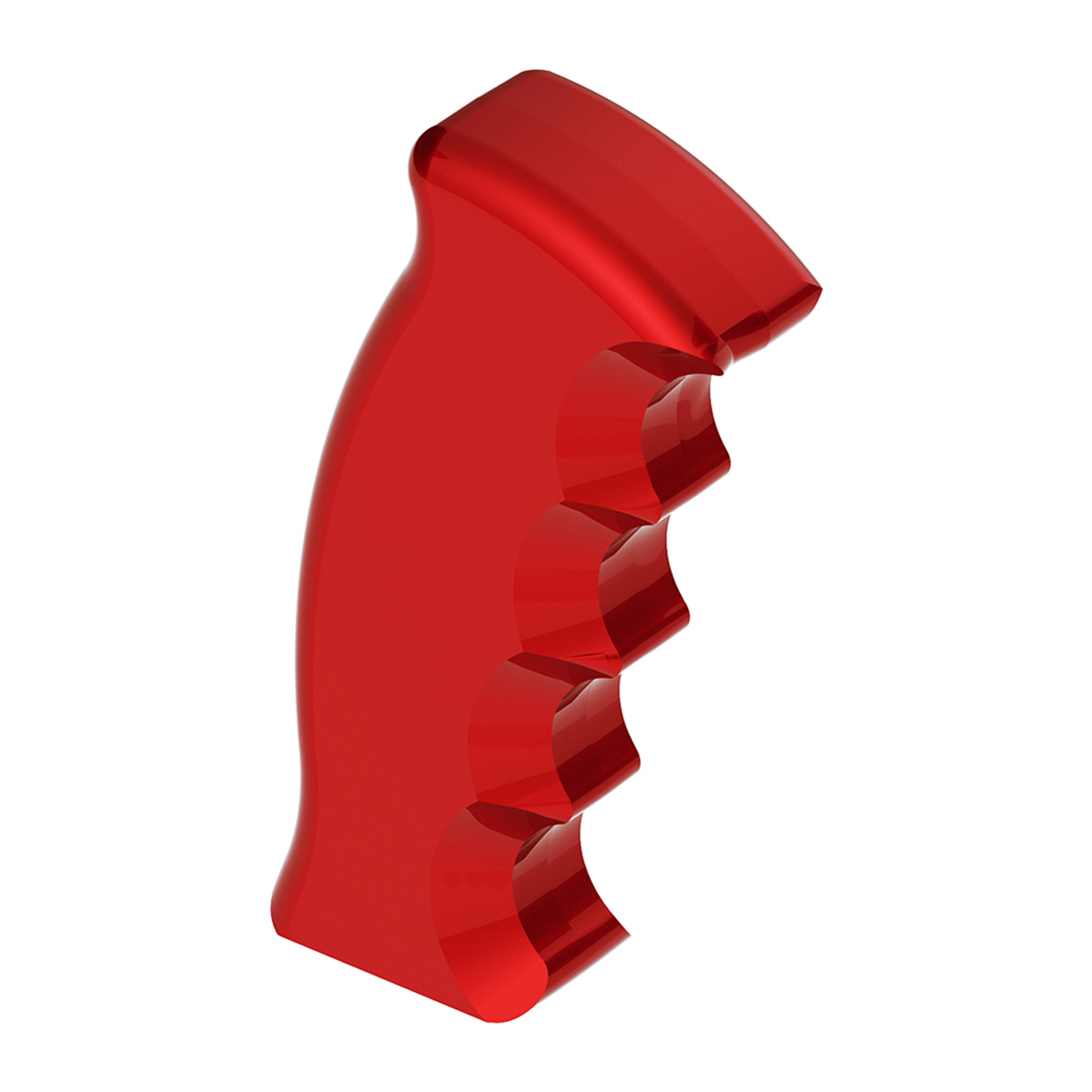 Thread-On Pistol Grip Gearshift Knob - Candy Red - Thumbnail 5