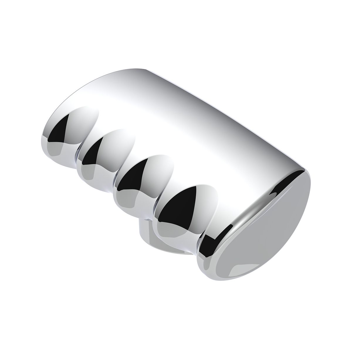 Thread-On T-Shape Gearshift Knob - Chrome