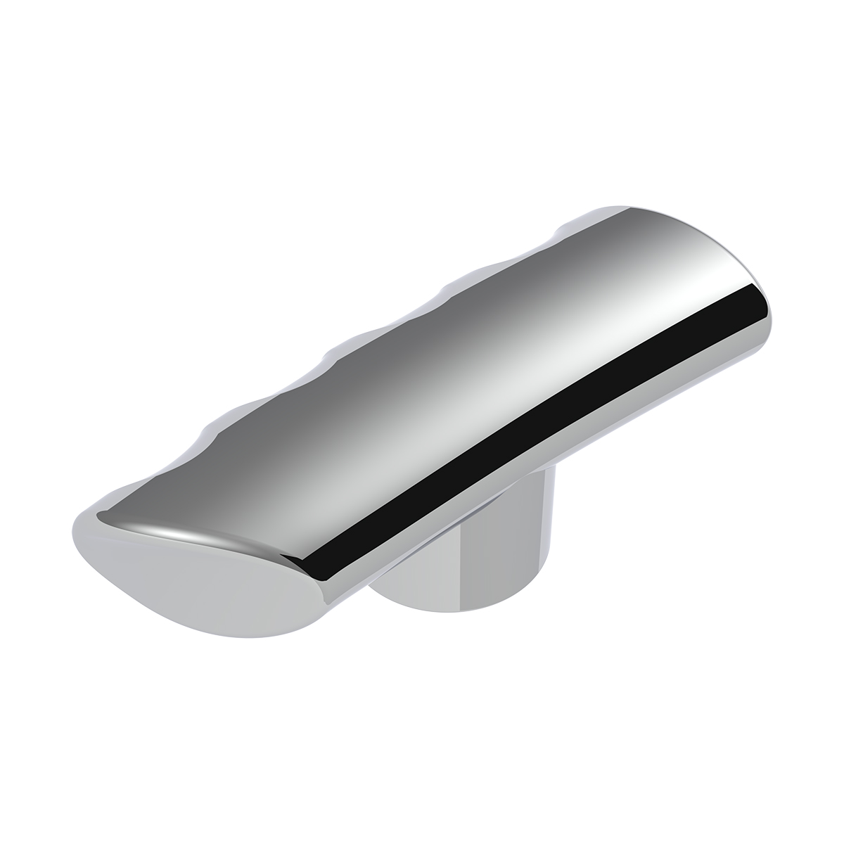 Thread-On T-Shape Gearshift Knob - Chrome - Thumbnail 3