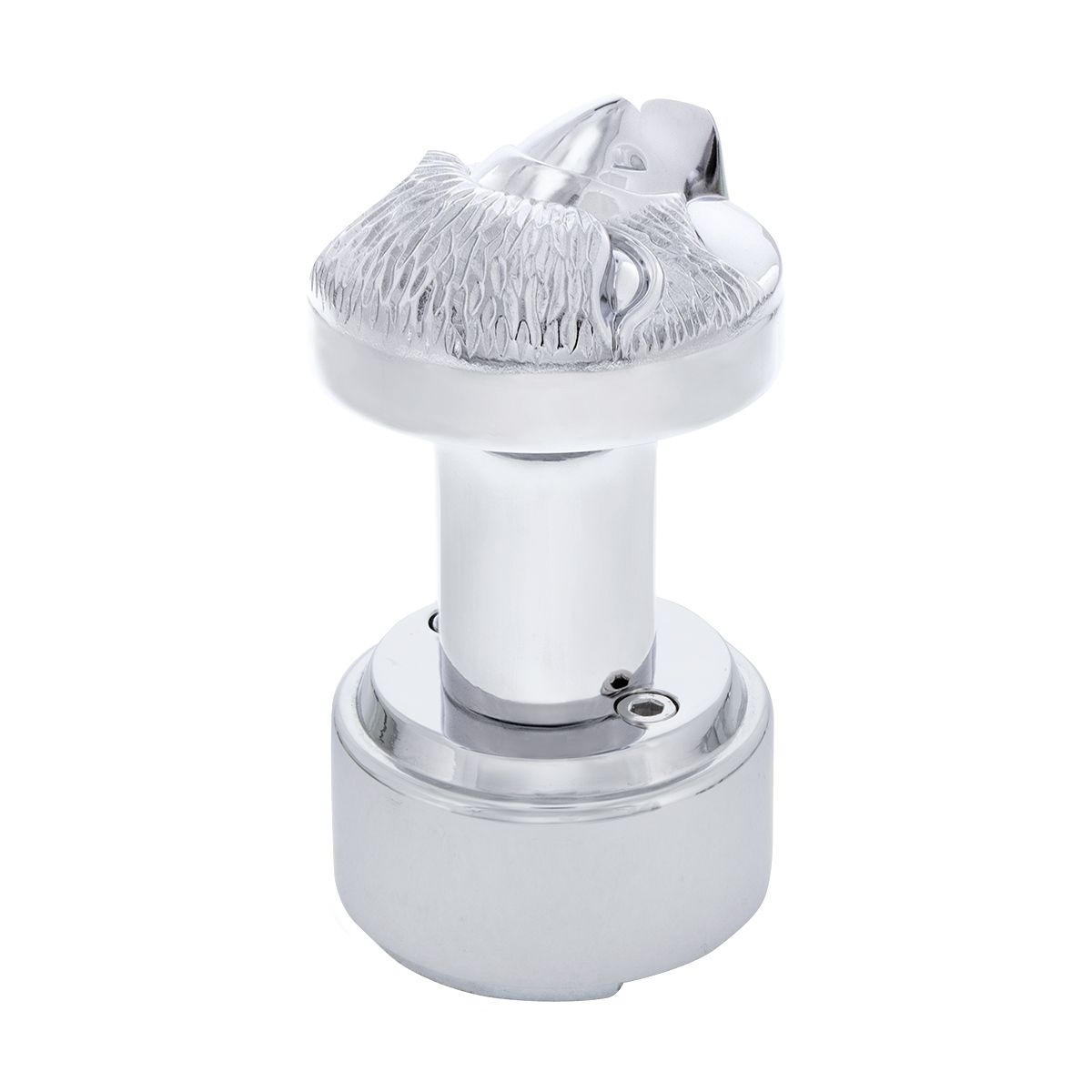 Eagle Thread-On Shift Knob & Adapter For Eaton Fuller Style 9/10 Shifter - Chrome