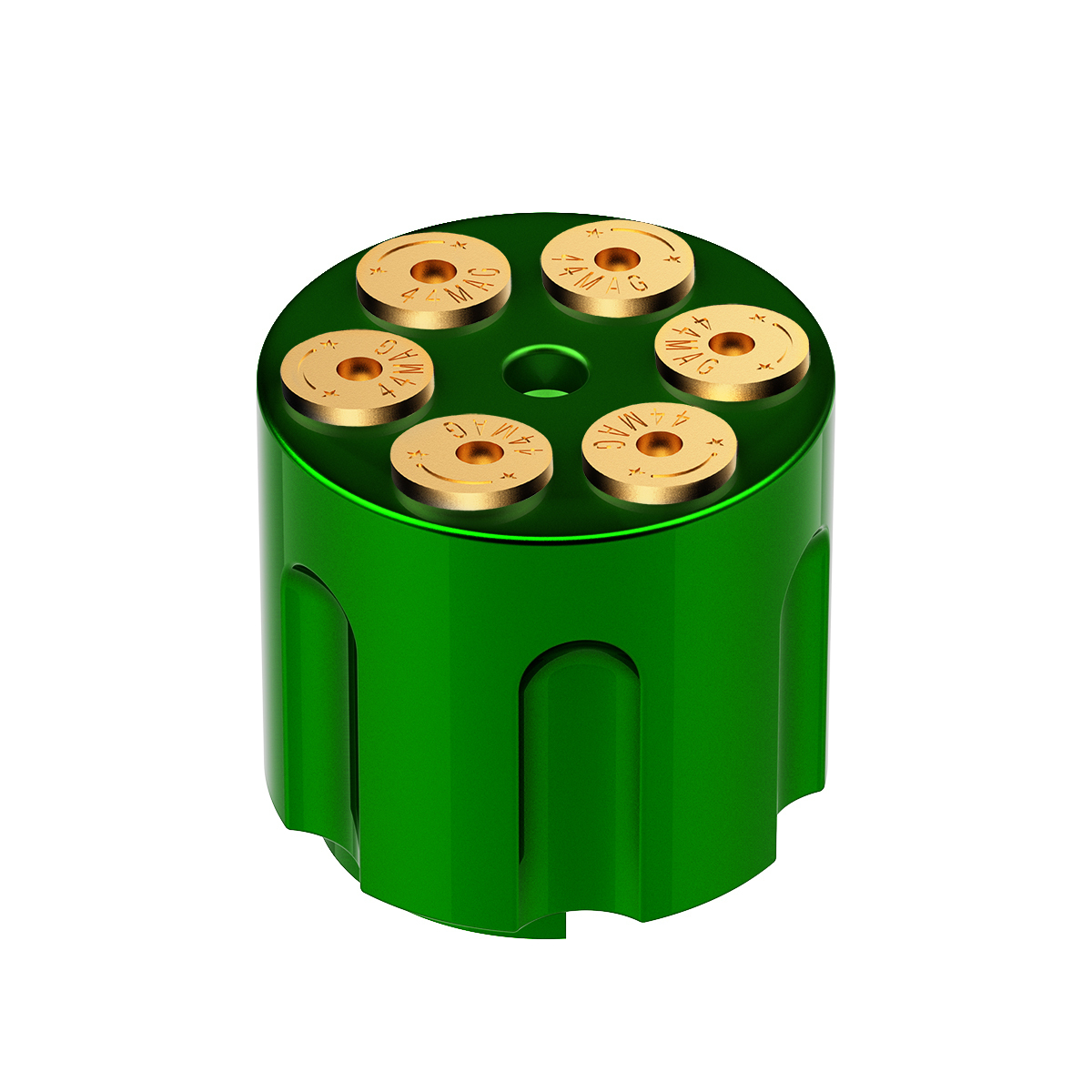 Gun Cylinder 9/10 Speed Gearshift Knob - Emerald Green - Thumbnail 5