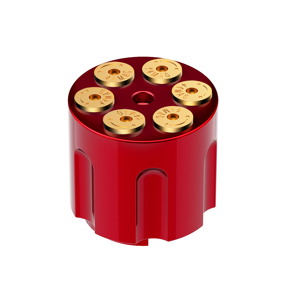 Gun Cylinder 9/10 Speed Gearshift Knob - Candy Red - Thumbnail 5