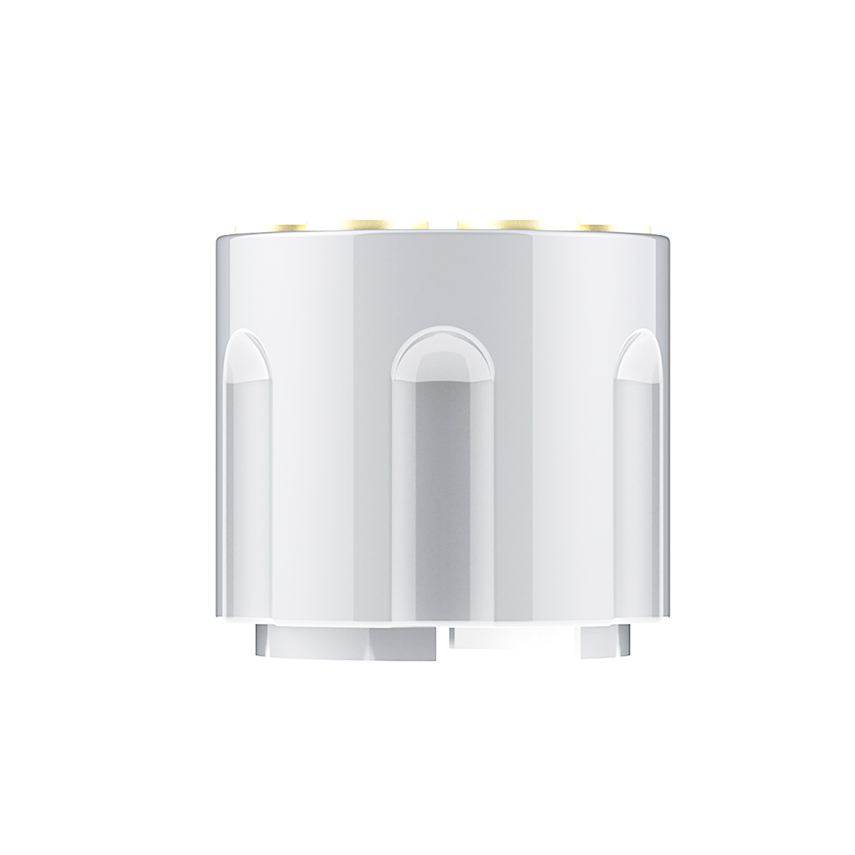 Gun Cylinder 9/10 Speed Gearshift Knob - Pearl White - Thumbnail 2