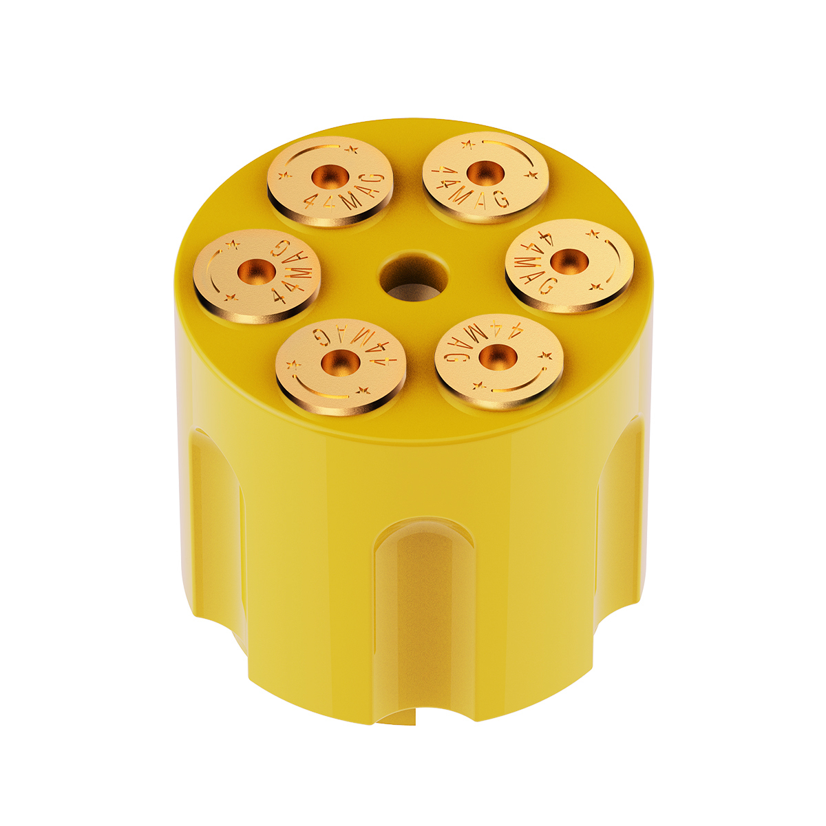 Gun Cylinder 9/10 Speed Gearshift Knob - Electric Yellow - Thumbnail 5