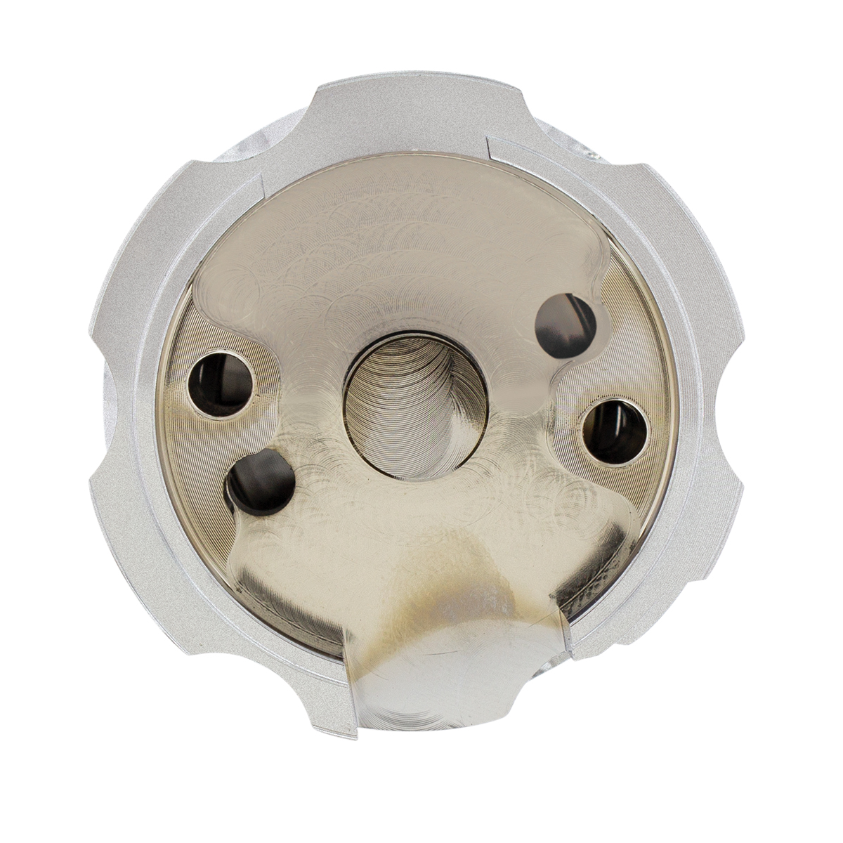 Gun Cylinder 13/15/18 Speed Gearshift Knob - Liquid Silver - Thumbnail 3