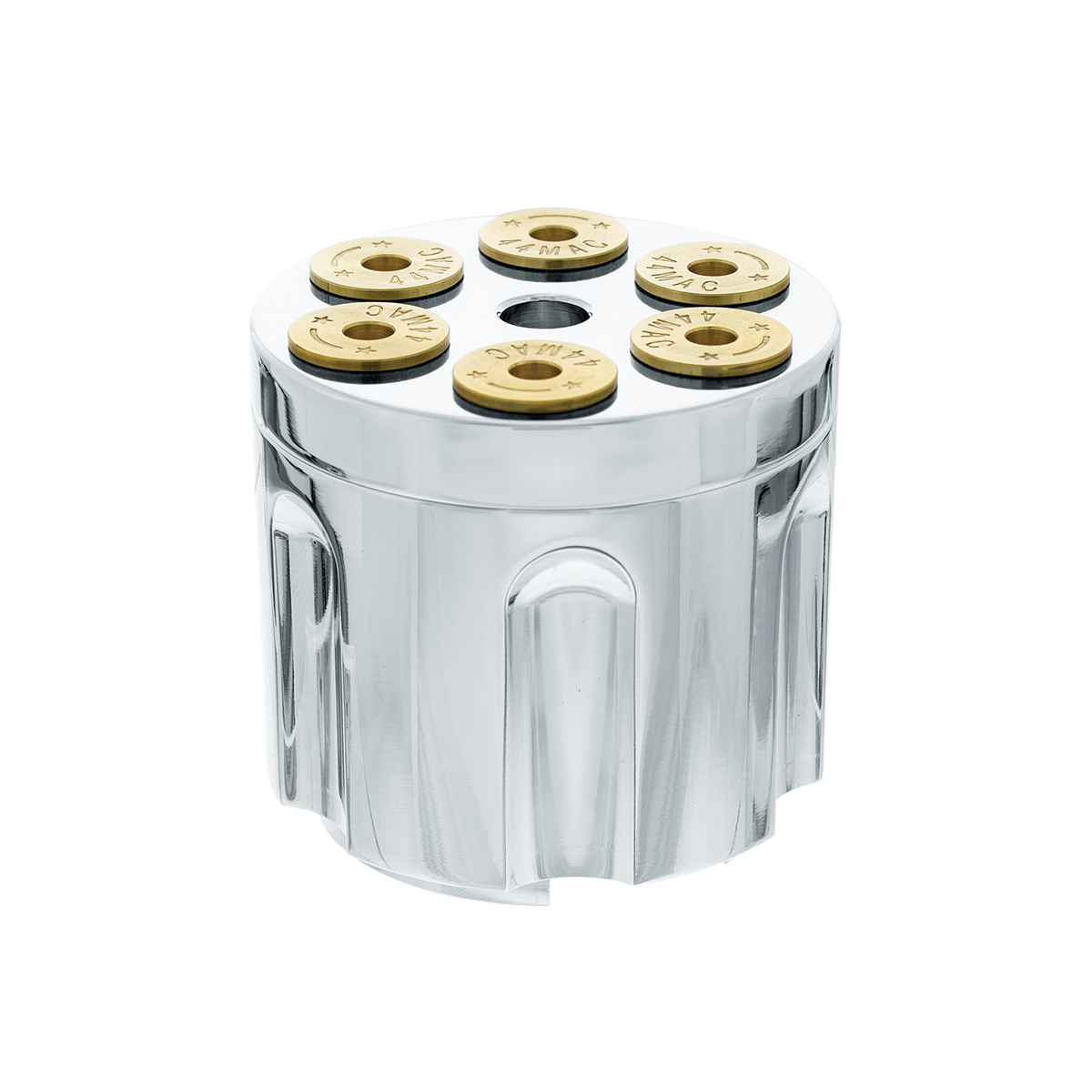 Gun Cylinder 13/15/18 Speed Gearshift Knob - Liquid Silver - Thumbnail 6