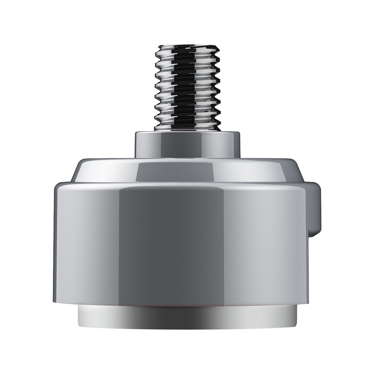 1/2"-13 Thread-On Shift Knob Mounting Adapter For Eaton Fuller Style 13/15/18 Shifter - Liquid Silver (Bulk) - Thumbnail 2