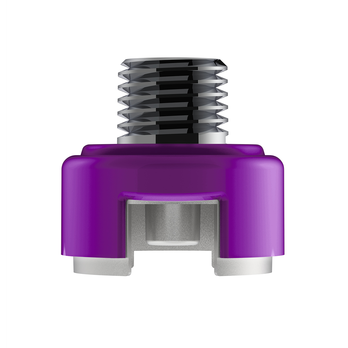 M30X3.5 Thread-On Shift Knob Mounting Adapter For Eaton Fuller Style 13/15/18 Shifter - Candy Purple - Thumbnail 2