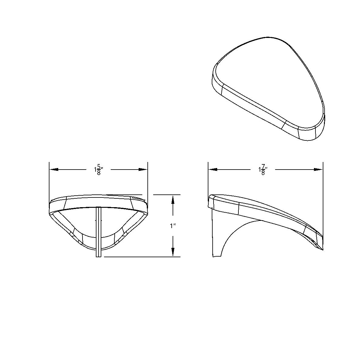 Plastic Cover For 9/10/13/15/18 Speed Gearshift Knob - Cadmium Orange - Thumbnail 8