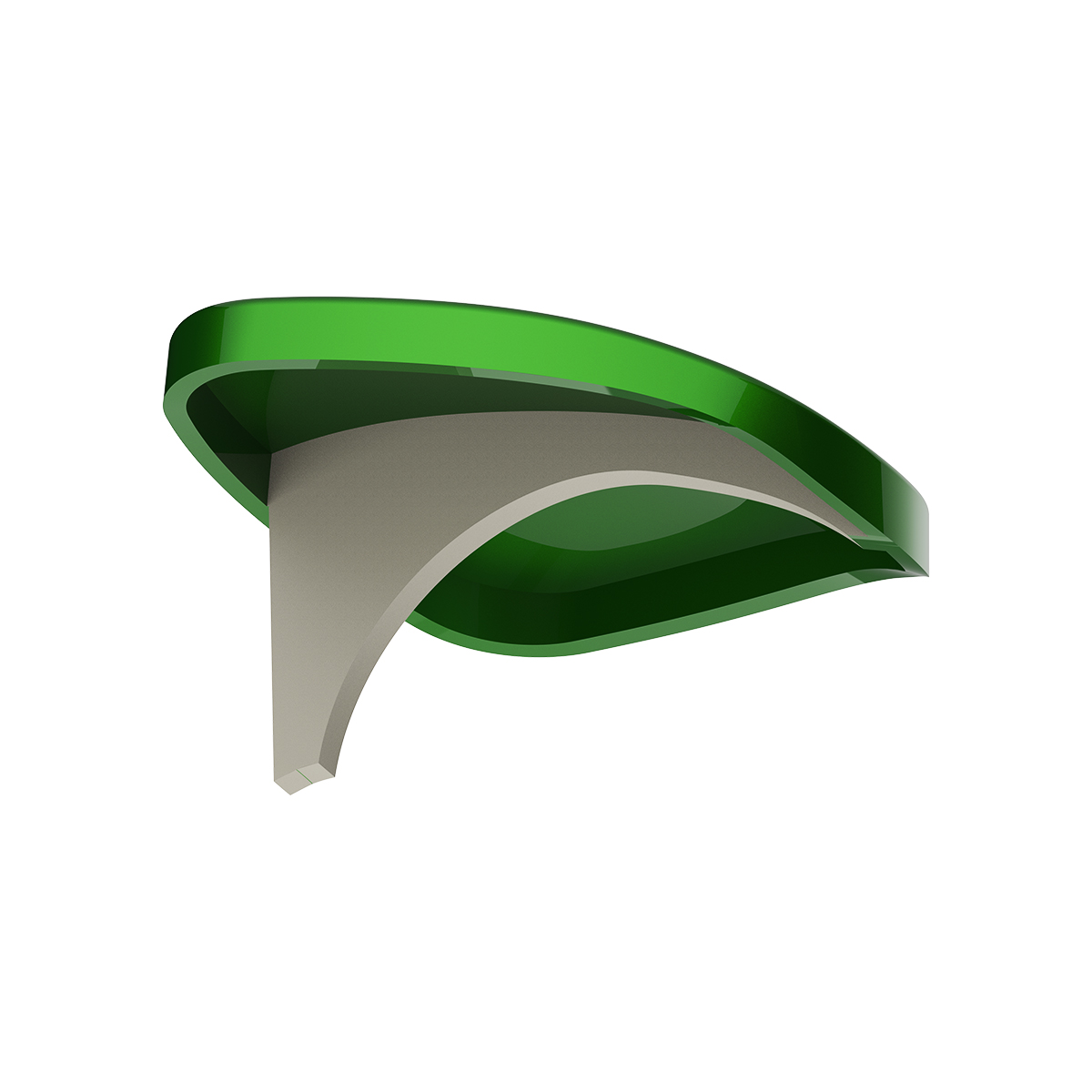 Plastic Cover For 9/10/13/15/18 Speed Gearshift Knob - Emerald Green - Thumbnail 5