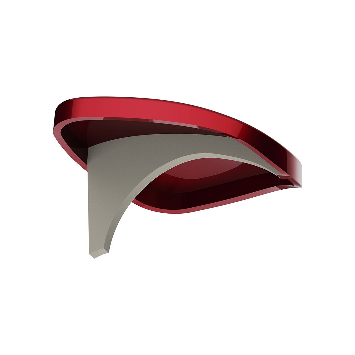 Plastic Cover For 9/10/13/15/18 Speed Gearshift Knob - Candy Red - Thumbnail 5