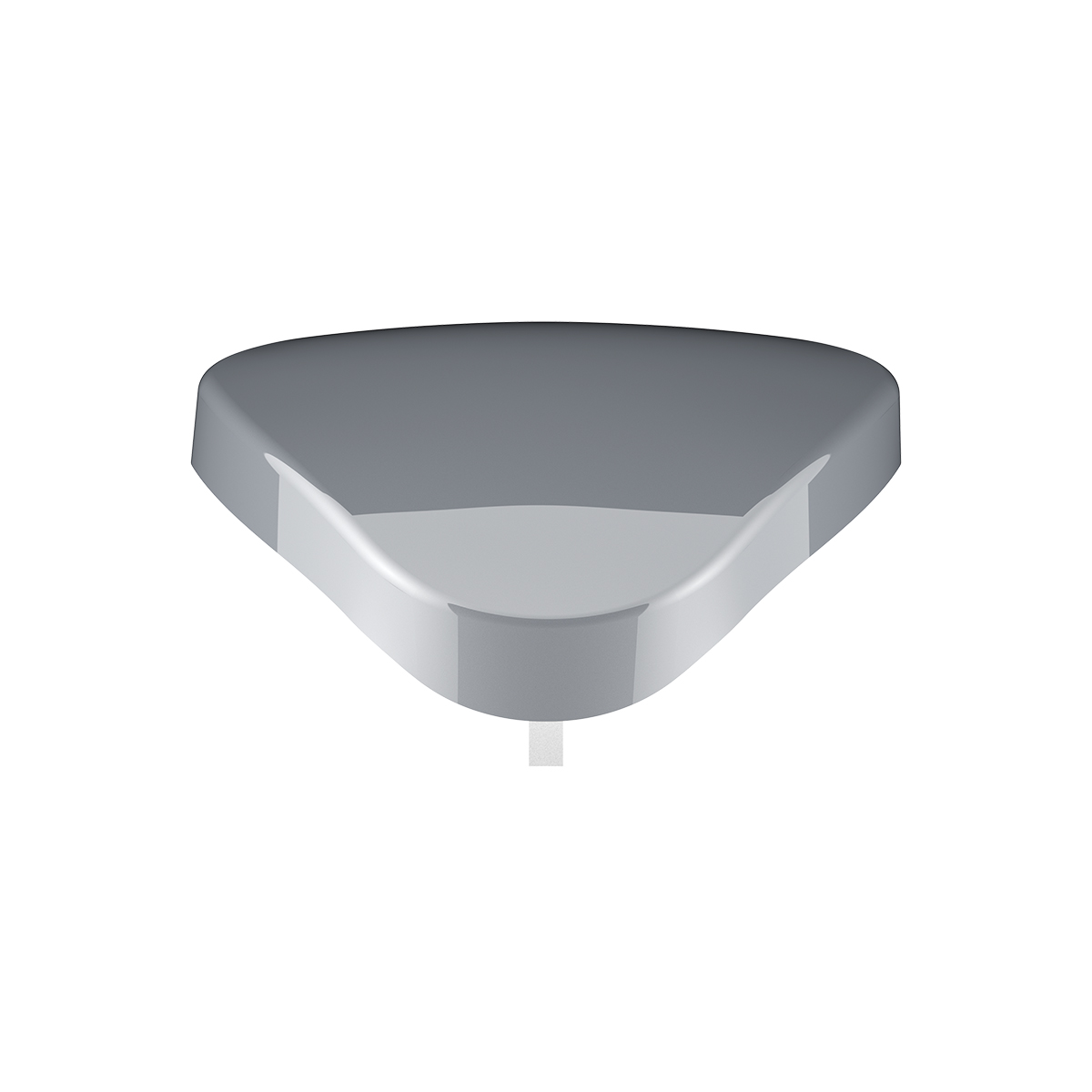 Plastic Cover For 9/10/13/15/18 Speed Gearshift Knob - Liquid Silver - Thumbnail 2