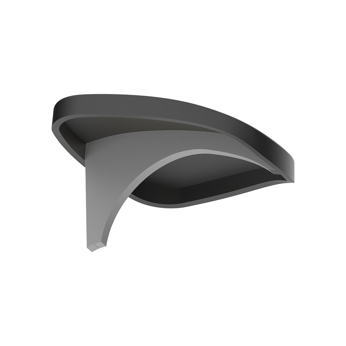 Plastic Cover For 9/10/13/15/18 Speed Gearshift Knob - Matte Black - Thumbnail 5