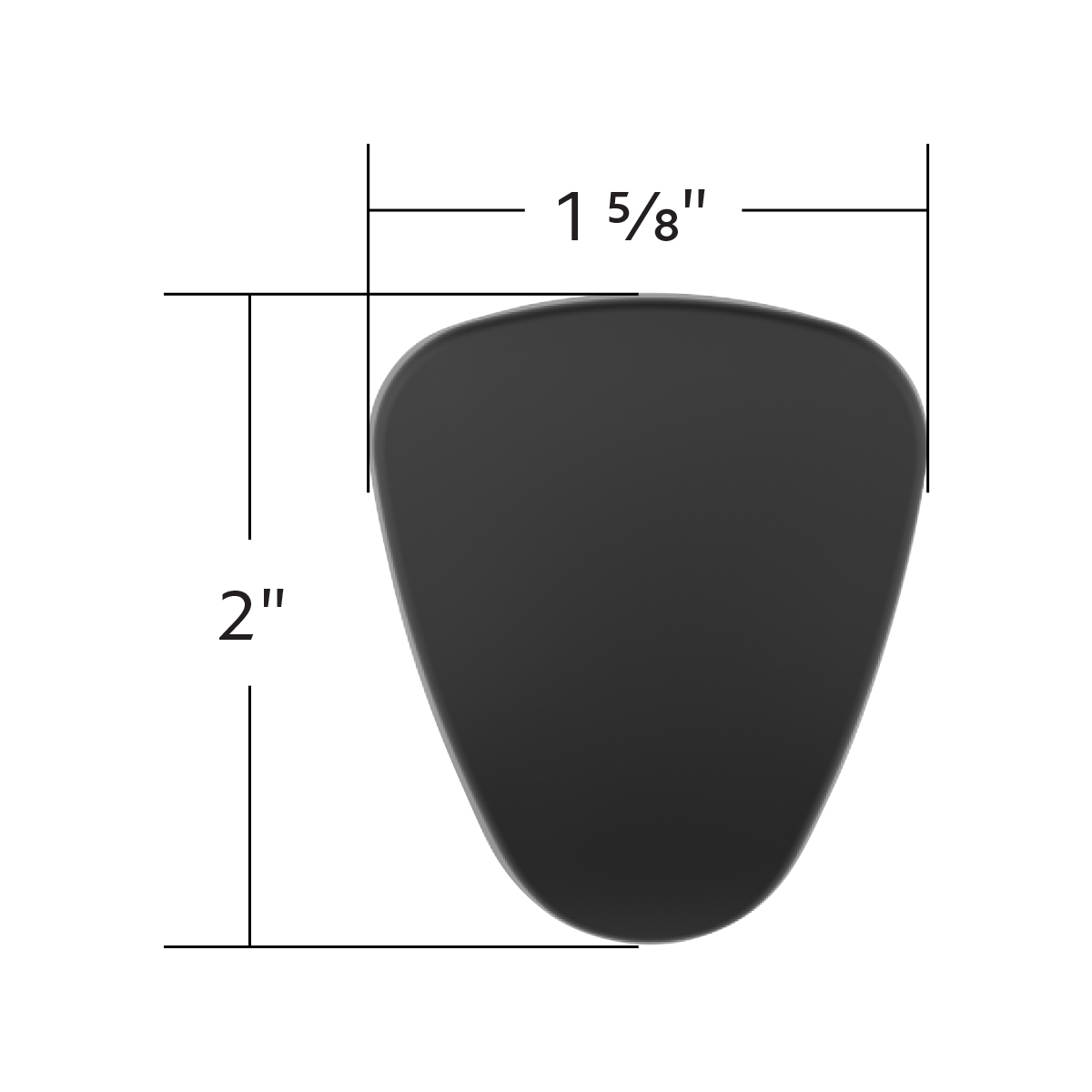 Plastic Cover For 9/10/13/15/18 Speed Gearshift Knob - Matte Black - Thumbnail 7
