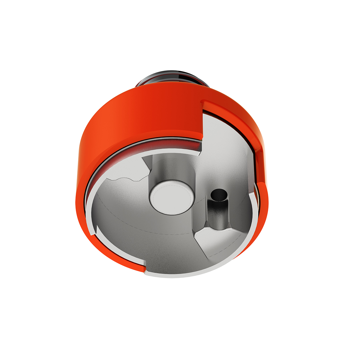 M30X3.5 Thread-On Shift Knob Mounting Adapter For Eaton Fuller Style 13/15/18 Shifter - Cadmium Orange - Thumbnail 3