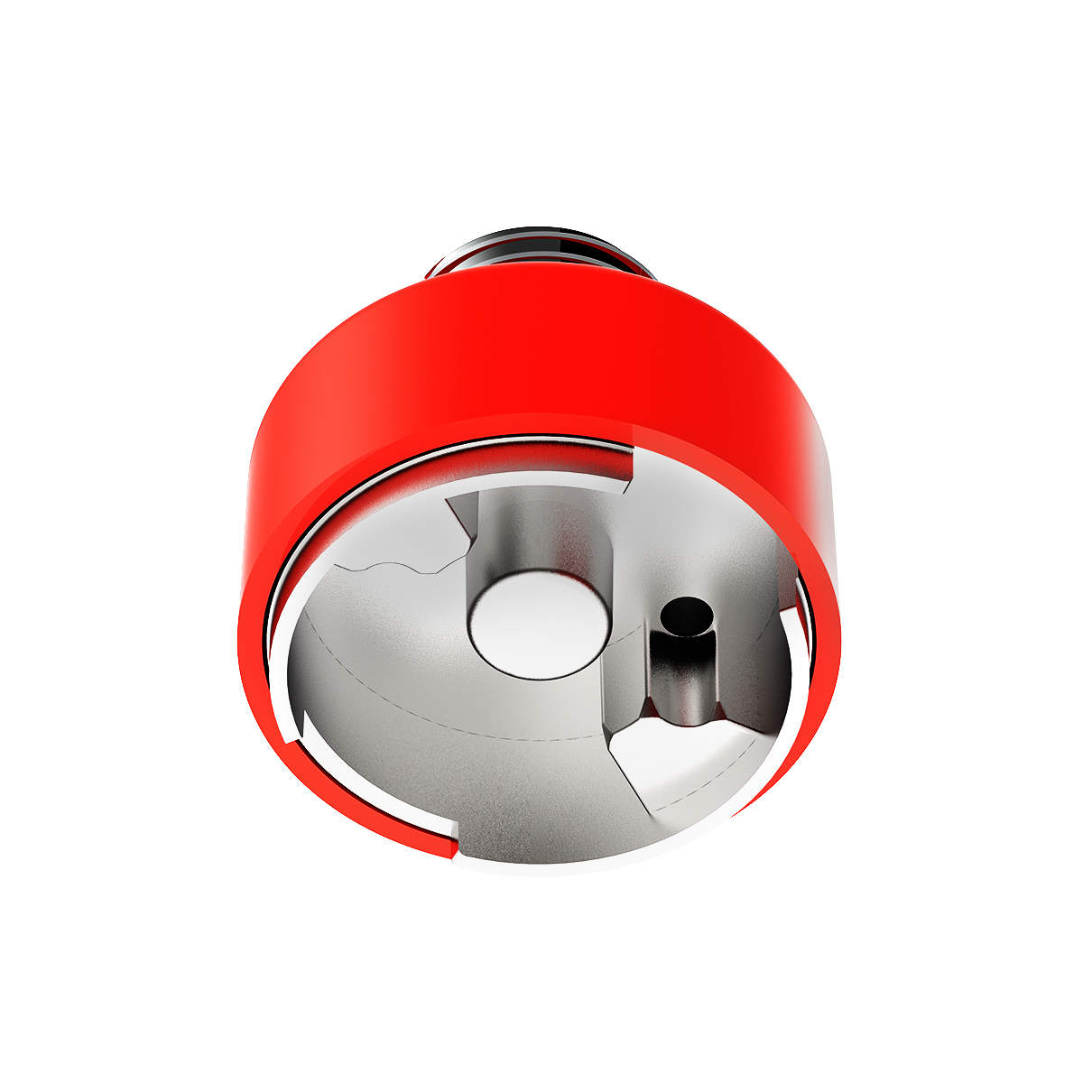 M30X3.5 Thread-On Shift Knob Mounting Adapter For Eaton Fuller Style 9/10 Shifter - Cadmium Orange - Thumbnail 3