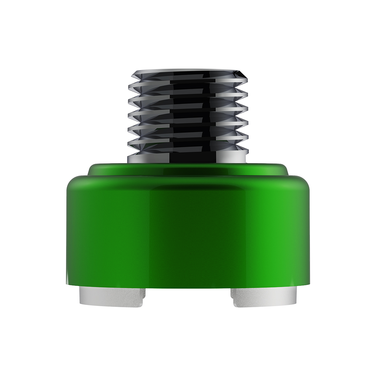 M30X3.5 Thread-On Shift Knob Mounting Adapter For Eaton Fuller Style 9/10 Shifter - Emerald Green - Thumbnail 2