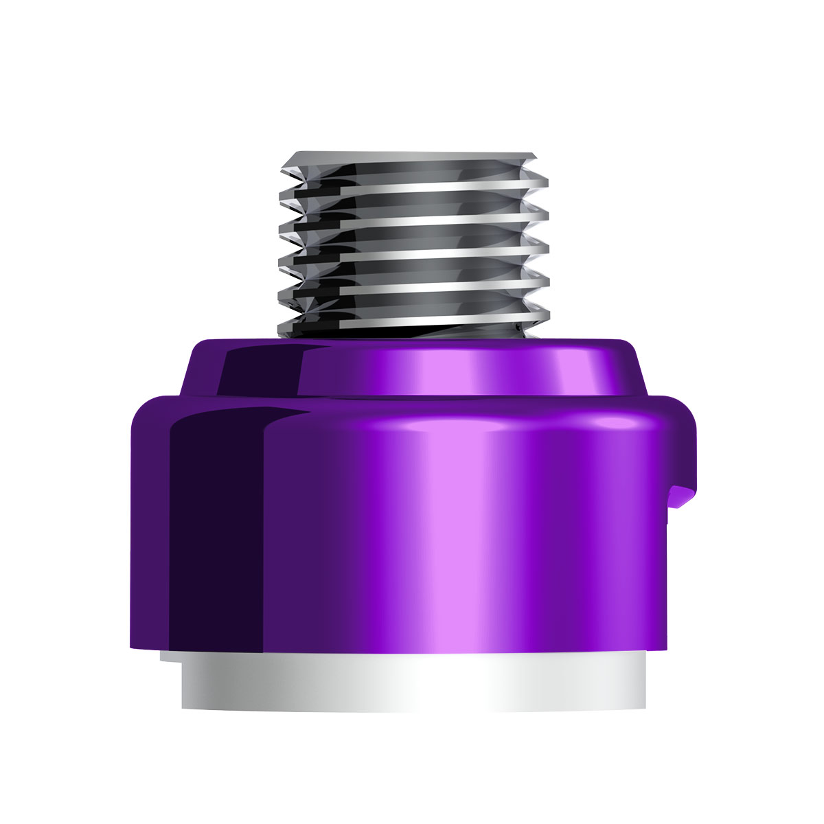 M30X3.5 Thread-On Gearshift Adapter W/LED Mount For Eaton-Fuller 13/15/18 Speed-Candy Purple - Thumbnail 2