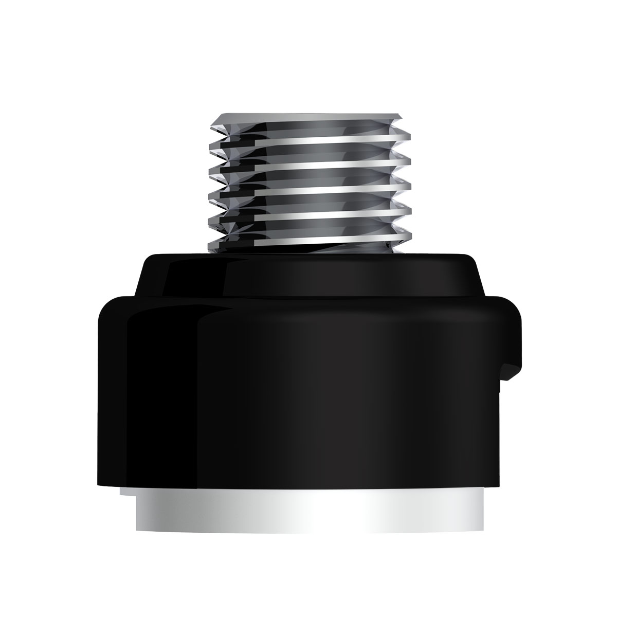 M30X3.5 Thread-On Gearshift Adapter W/LED Mount For Eaton-Fuller 13/15/18 Speed-Matte Black - Thumbnail 2