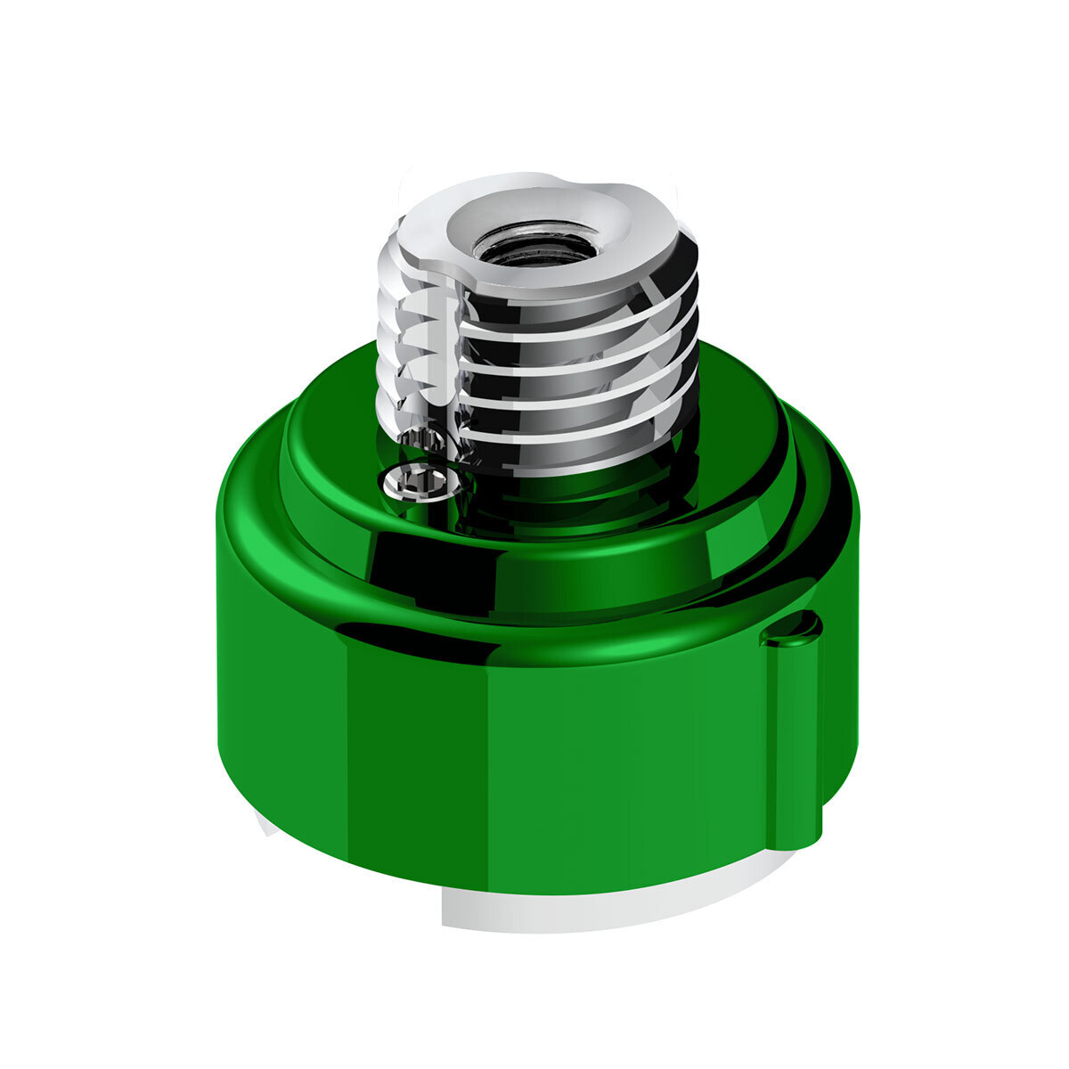 M30X3.5 Thread-On Gearshift Adapter W/LED Mount For Eaton-Fuller 9/10 Speed -Emerald Green - Thumbnail 6