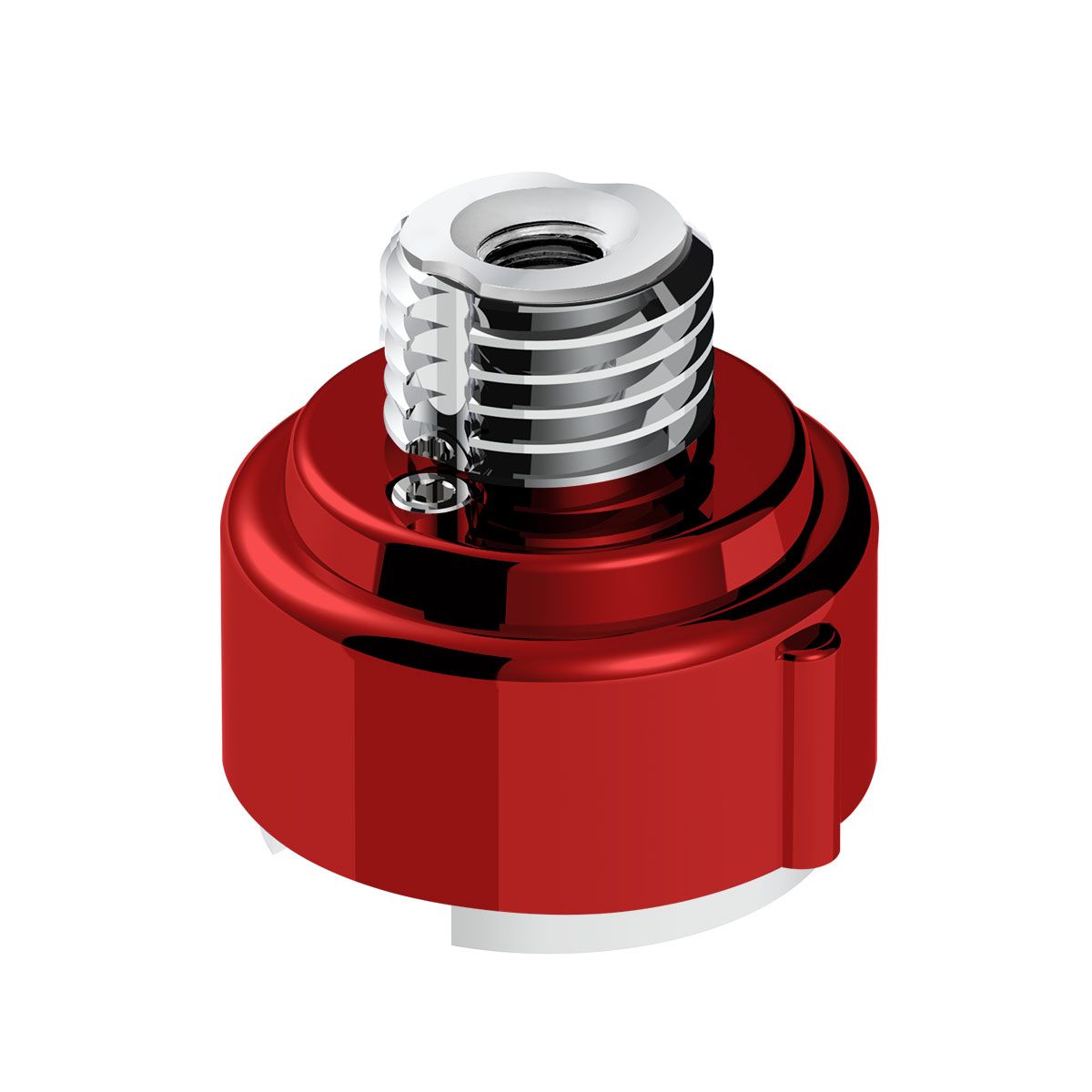 M30X3.5 Thread-On Gearshift Adapter W/LED Mount For Eaton-Fuller 9/10 Speed -Candy Red